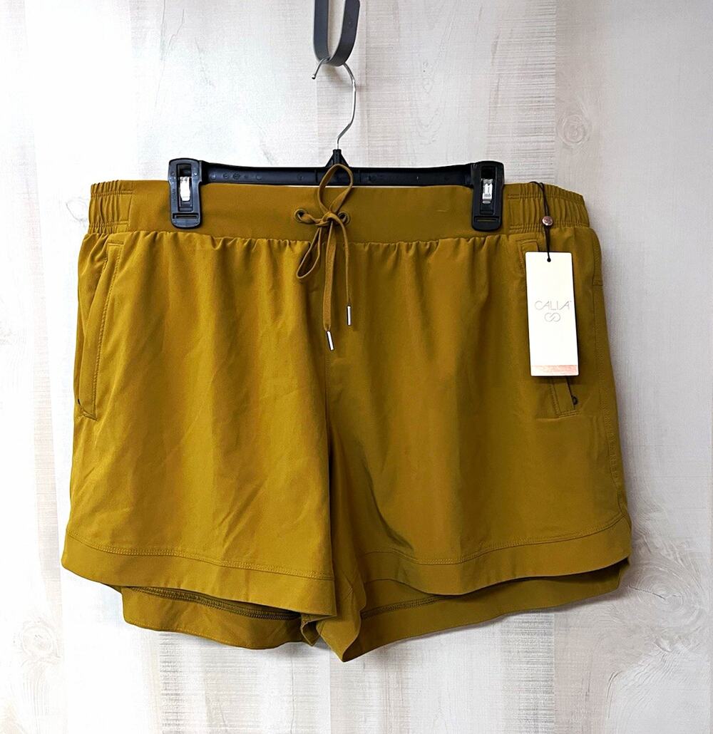 CALIA Journey Collection Women’s Mid Rise Shorts XL 5" Inseam - NWT